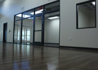 leasing office interior