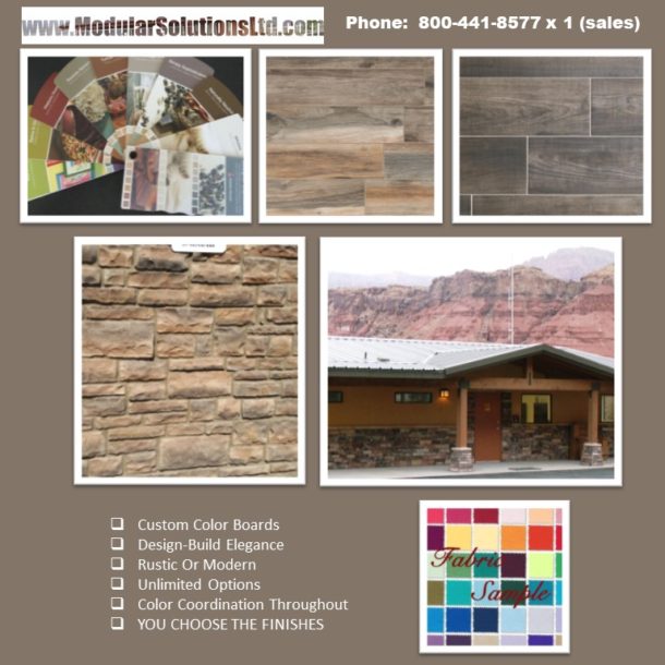 Design Build Choices Include Modern Finishes - Modular Solutions Ltd
